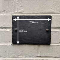 Custom Slate Sign - Apollo Printing