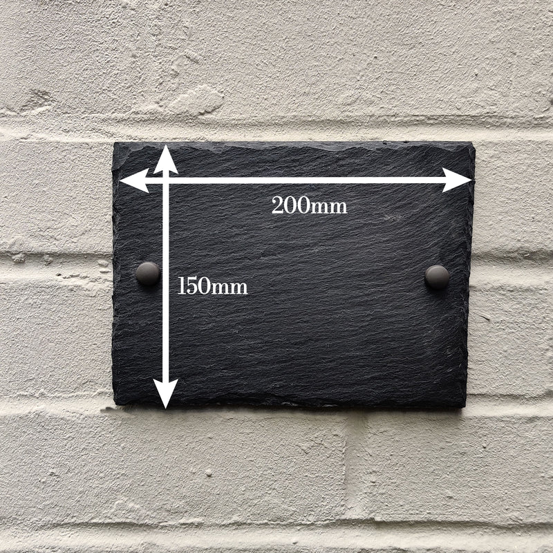 Custom Slate Sign - Apollo Printing