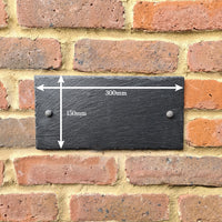 Custom Slate Sign - Apollo Printing