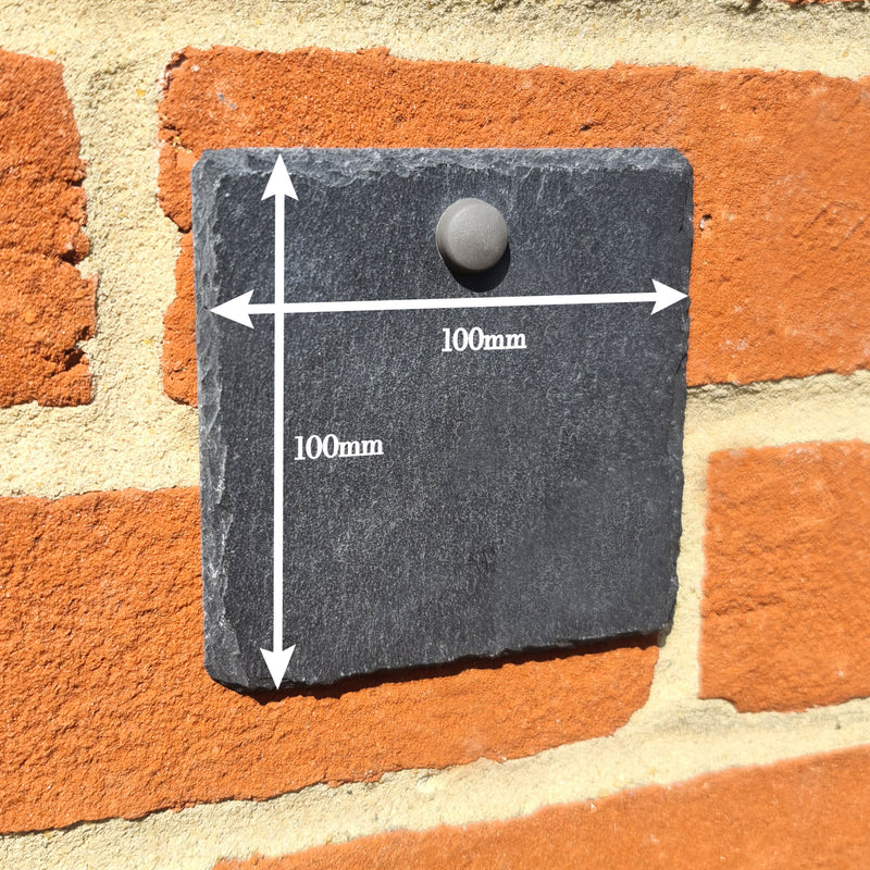 Xtra Small Decorative White Slate – Apollo Printing