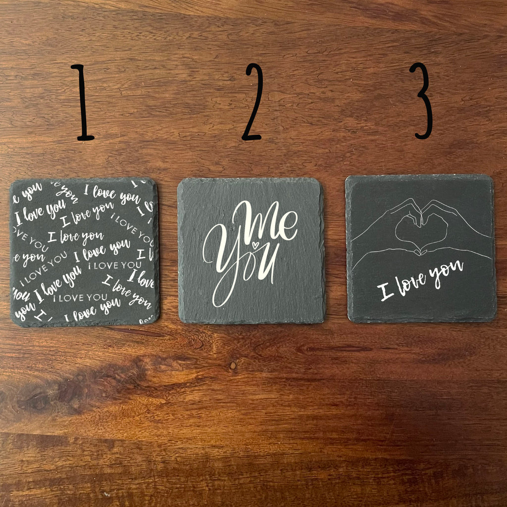 Valentine's Coaster Mix and Match 2 Coaster Set – Apollo Printing